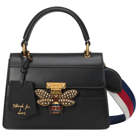 gucci queen margaret bag black.